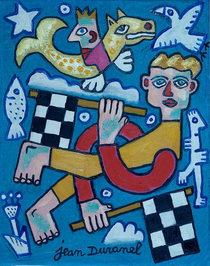 DURANEL Jean
Le départ / Oil on canvas /...