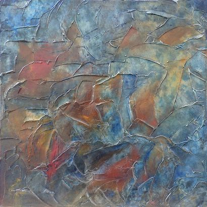 ANDRÉ-LACLAVERIE Isabelle
Vitrail III / Oil...
