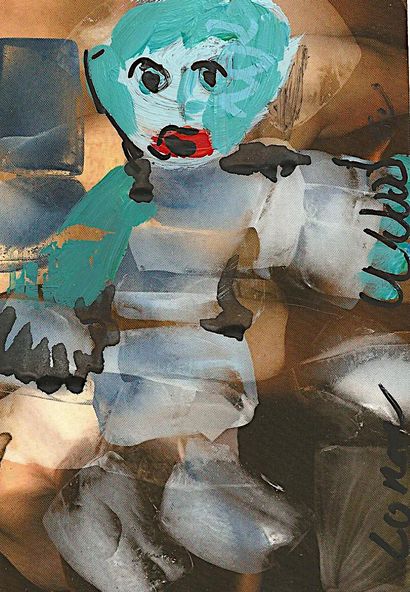 LOREN
Untitled / Mixed media on invitation...