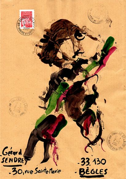 ARNEODO Alain
Untitled (9.994) / Mail-Art...