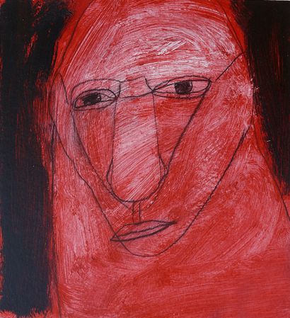 ERGON
Untitled / Mixed media on paper / Signed...