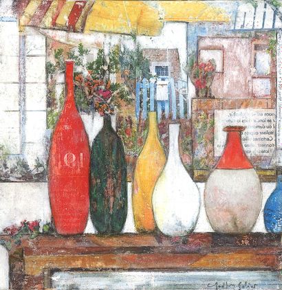 GODFROY-SOLIER Catherine
Le balcon / Collage...