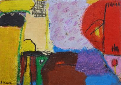 KRESS Annick
Untitled / Acrylic on wood /...