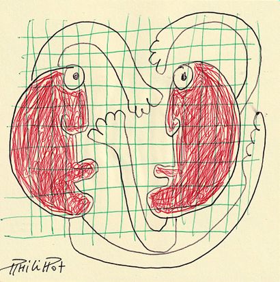 PHILIPPOT Renaud
Untitled / Ballpoint pen...
