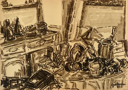 JOUHANNEAU Claude (1931-2011)
Untitled /...