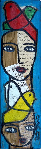 OSAMA, Osama EL HEFNY dit
Untitled / Oil...