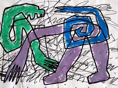 LOGOVARDA
Sans titre / Technique mixte sur...