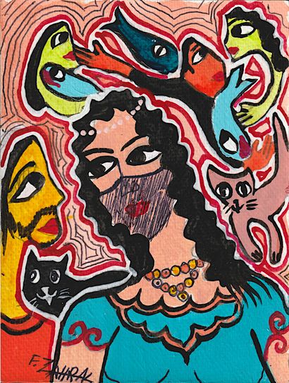 LAKOUIHI Fatima Zahra
Sans titre / Technique...