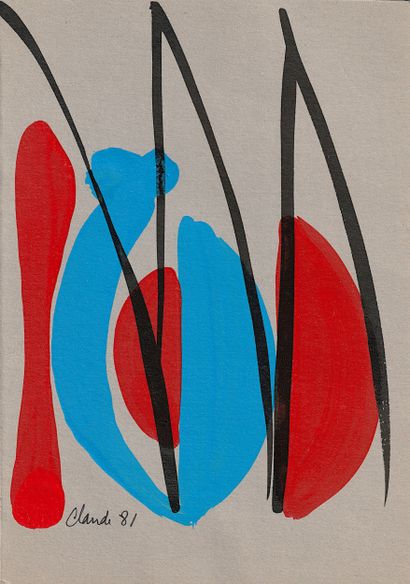 GÉRARD Claude (1925-2013)
Sans titre / Technique...