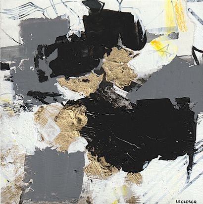 LECLERC Jean-Pierre
Abst. V / Mixed media...