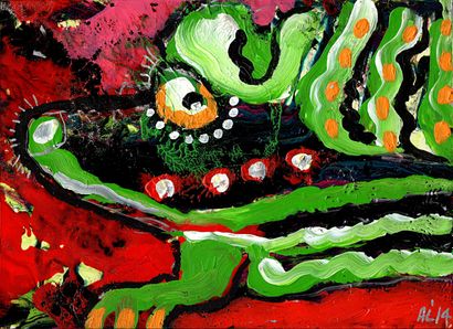 LABEDZKI Annette
Untitled / Mixed media on...