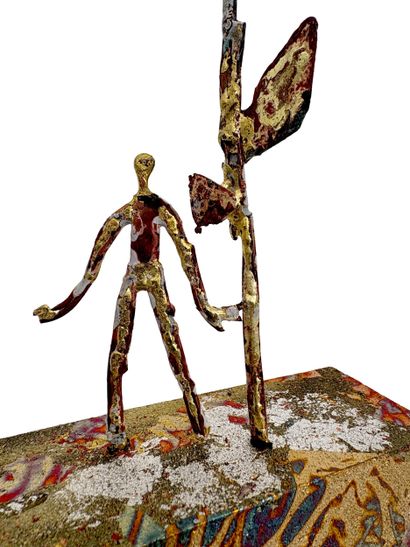 DAIREAUX Stéphane
Hannaa / Sculpture in bronze,...