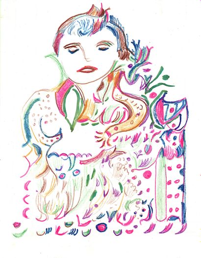 GRÜNENWALDT Martha (1910-2008)
Untitled /...