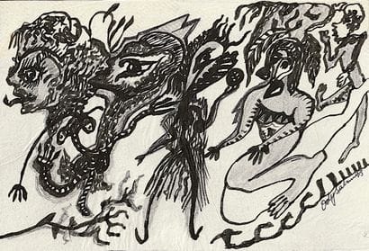 SABAN Ody
Sans titre / Encre sur papier de...