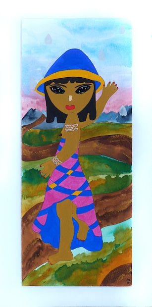 LAMY Martine
Skater / Mixed media on paper...