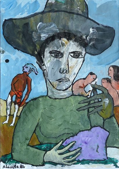 LACOSTE Alain (1935 - 2022)
La tristesse...