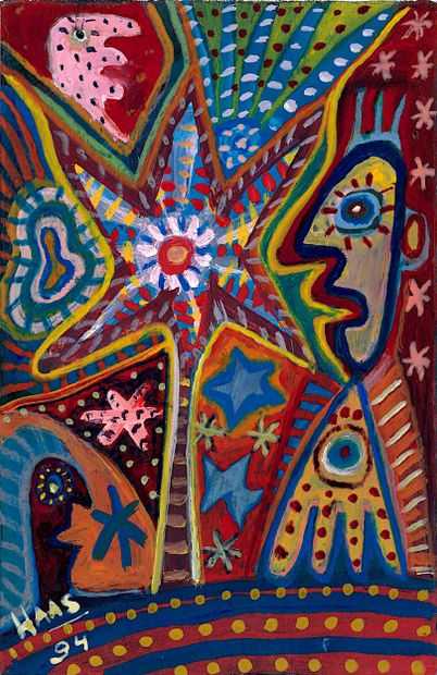 HAAS Kurt-Joseph
Untitled / Acrylic on thick...