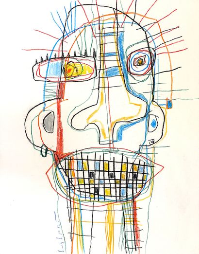 HUGHART Jeff
Untitled / Mixed media on paper...