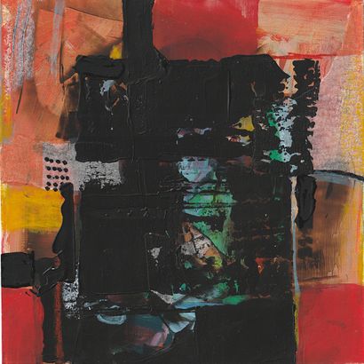 LECLERC Jean-Pierre
Abst. III / Mixed media...