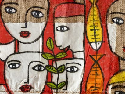 OSAMA, Osama EL HEFNY dit
Untitled / Oil,...