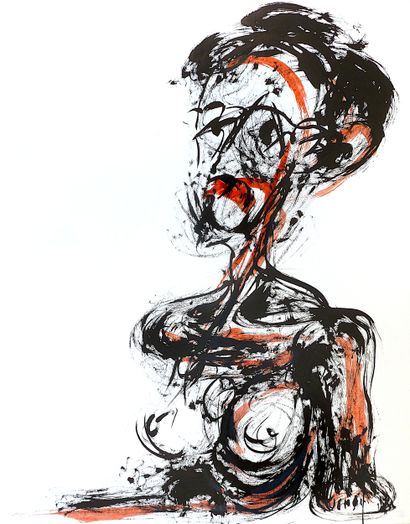 MUSLIN Jean-Paul (1948-2019)
Untitled / Inks...