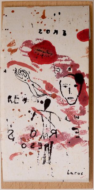 LARUS Eliane
Eros / Ink on blotting paper...