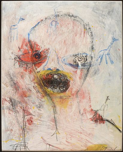 PEEK Nose
Untitled / Acrylic on paper / Signed...