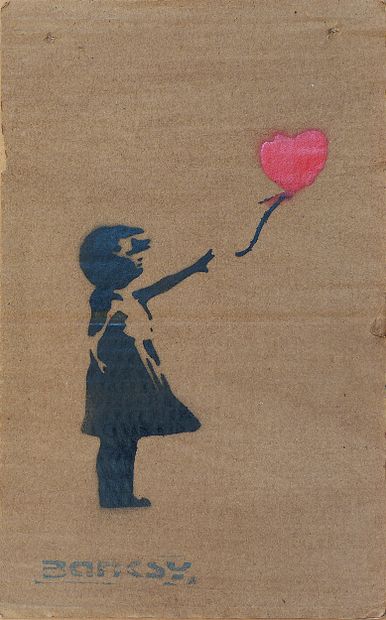 BANKSY - DISMALAND
Enfant au ballon rouge...