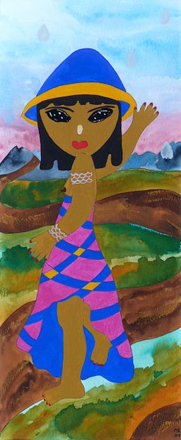 LAMY Martine
Skater / Mixed media on paper...