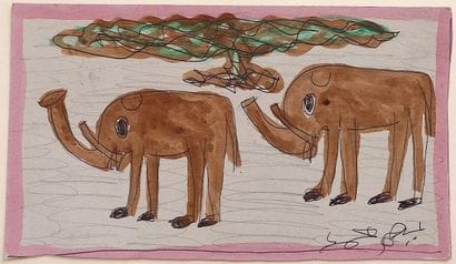 BABAHOUM Mohamed
Untitled / Mixed media on...