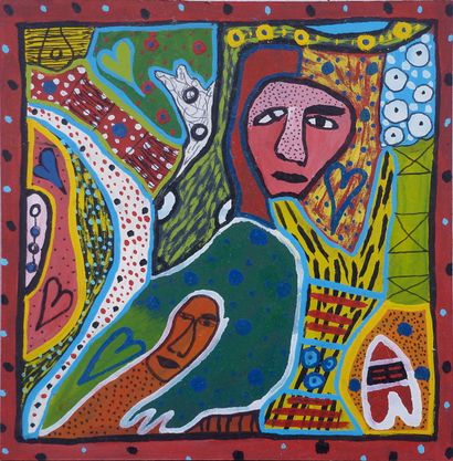 ASMAH Naji
Sans titre / Acrylique sur panneau...