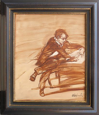 WEISBUCH Claude (1927-2014)
Untitled / Oil...