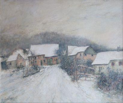 GANTNER Bernard (1928-2018)
Fermes roses...