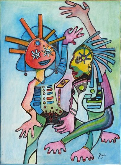 CSIZMADIA Raoul
Affection / Acrylic on canvas...