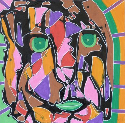 SENDREY Gérard (1928 - 2022)
Visage / Mixed...