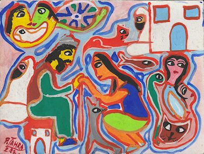 LAKOUIHI Fatima Zahra
Untitled / Mixed media...
