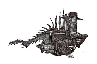 WURTZ Etienne
Untitled / Ballpoint pen on...