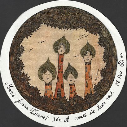 PESSIN Nicole
Sans titre / Carte-Enveloppe...