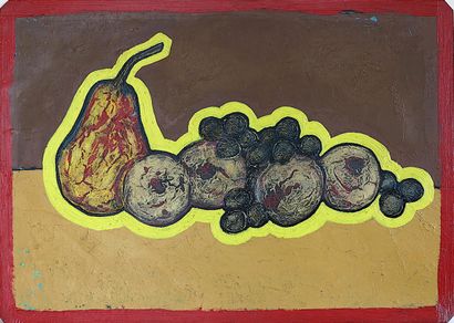 SANKARÉ Jean-Charles
Untitled / Oil on thick...