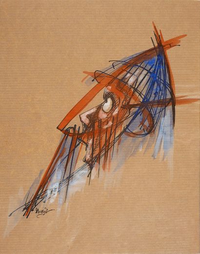 MUSLIN Jean-Paul (1948-2019)
Untitled / Mixed...