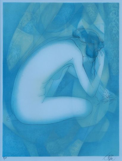 VALADIER Jean-Baptiste
Untitled / Color lithograph...