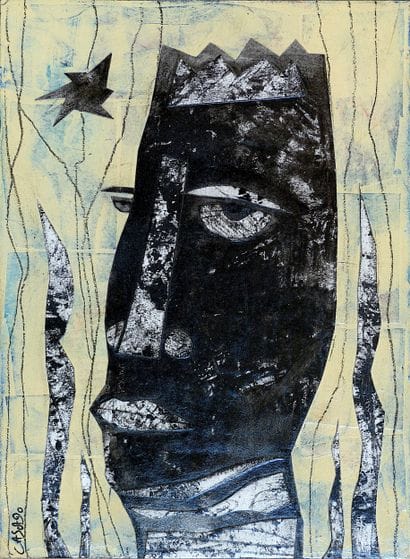 CASADO Dan
L'étoile / Mixed media and collage...
