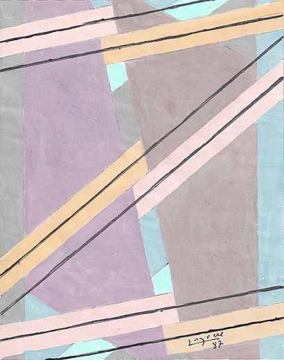 LAGORRE René Gaston (1913-2004)
Untitled...