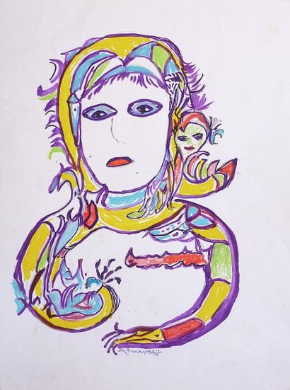 GRÜNENWALDT Martha (1910-2008)
Sans titre...