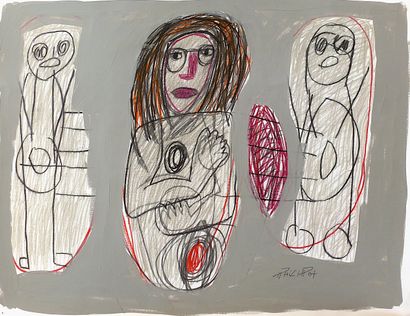 PHILIPPOT Renaud
Sans titre / Gouache et...