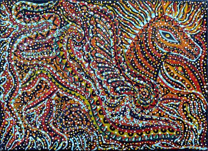 BIZGAR
Untitled / Acrylic on canvas / 25.8...