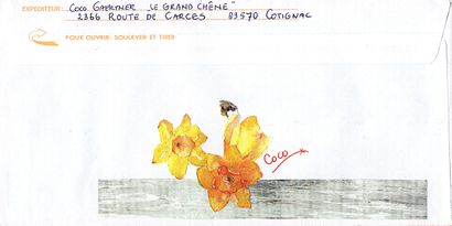 GAERTNER Coco
Sur les flots / Enveloppe Mail-Art...
