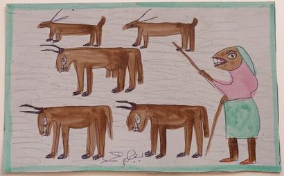 BABAHOUM Mohamed
Untitled / Mixed media on...