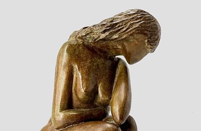 VINCENT Frédéric
Femme pensive / Bronze with...