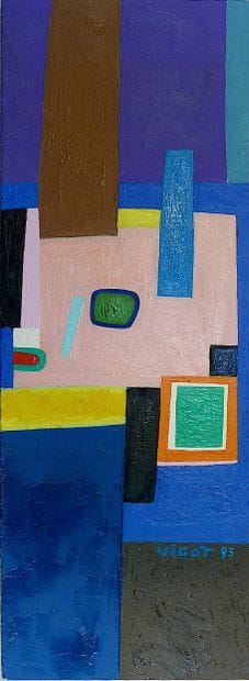 VIGOT Jacques (1948-2018)
La cuisine bleue...